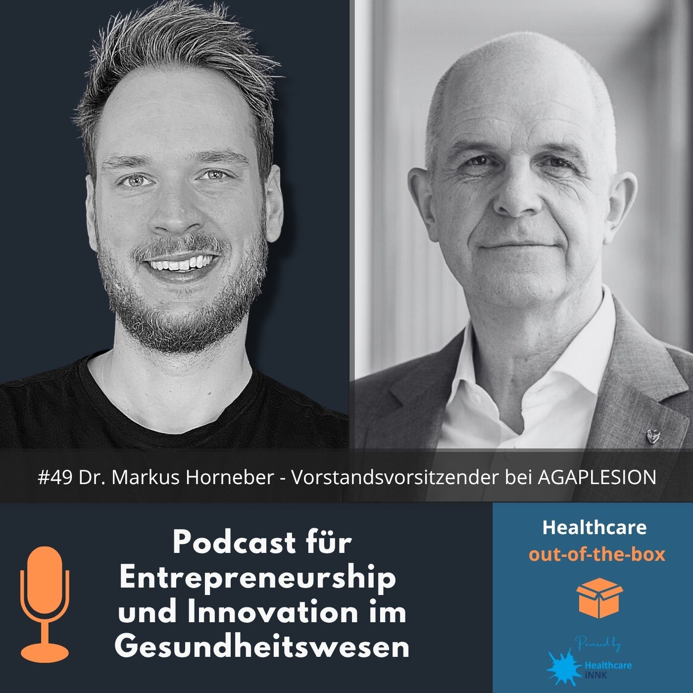 Healthcare out-of-the-box - Podcast für Entrepreneurship und Innovation im Gesundheitswesen