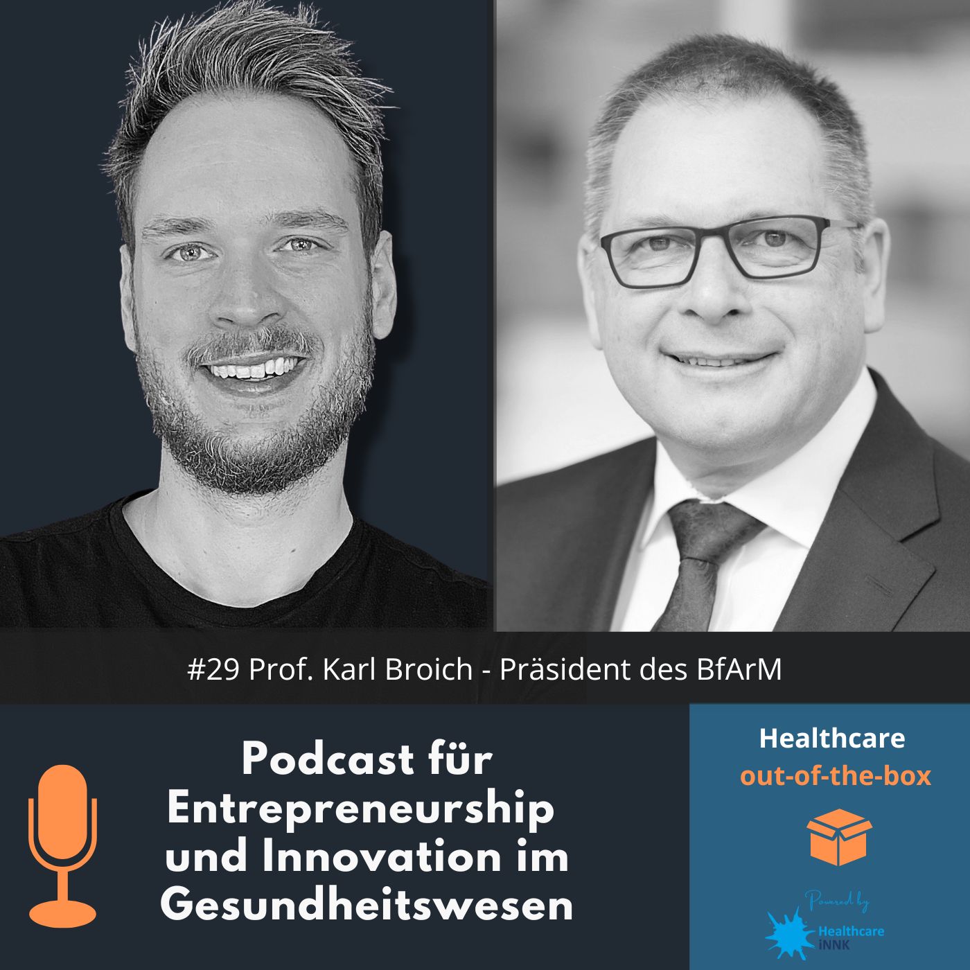 Healthcare out-of-the-box - Podcast für Entrepreneurship und Innovation im Gesundheitswesen