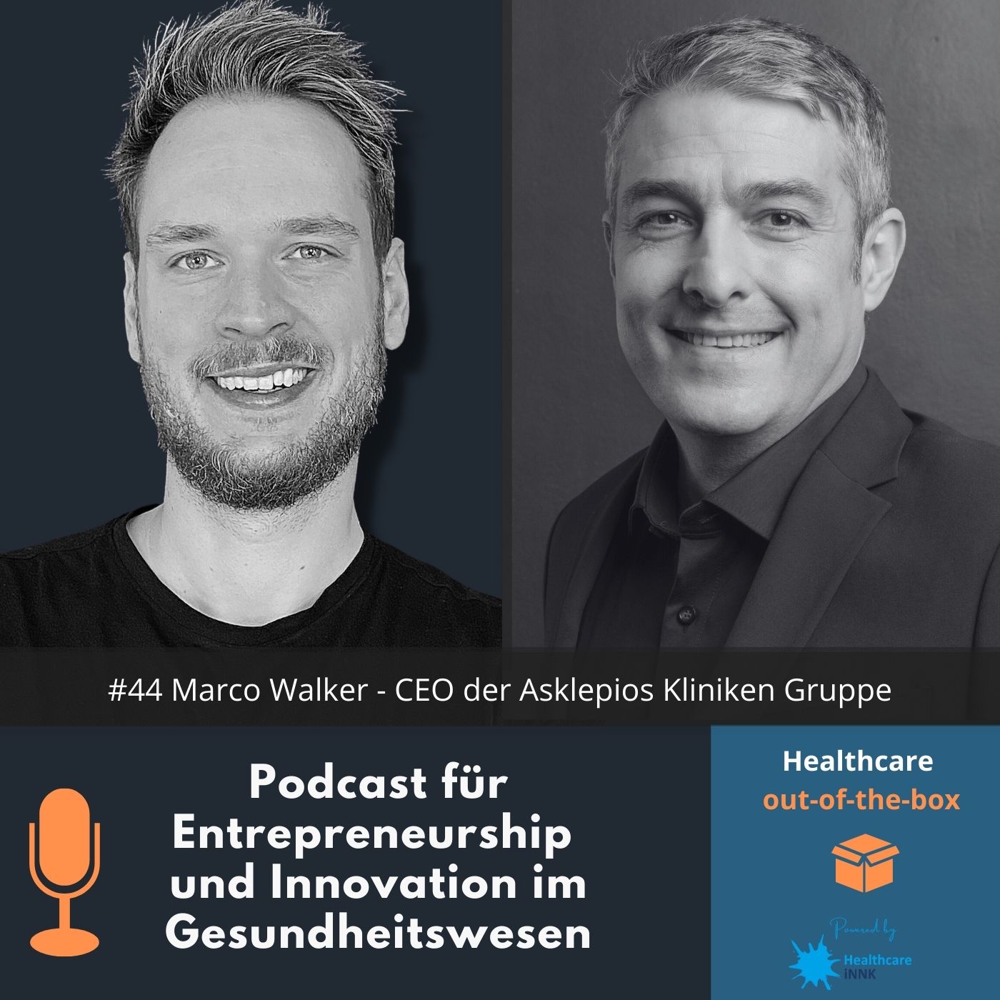 Healthcare out-of-the-box - Podcast für Entrepreneurship und Innovation im Gesundheitswesen