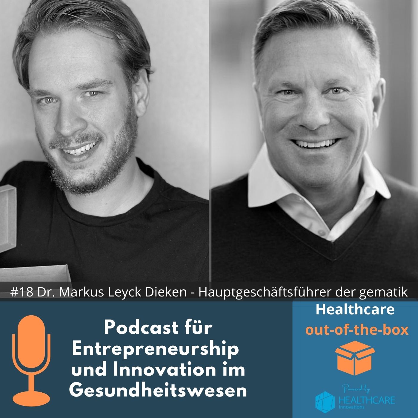 Healthcare out-of-the-box - Podcast für Entrepreneurship und Innovation im Gesundheitswesen