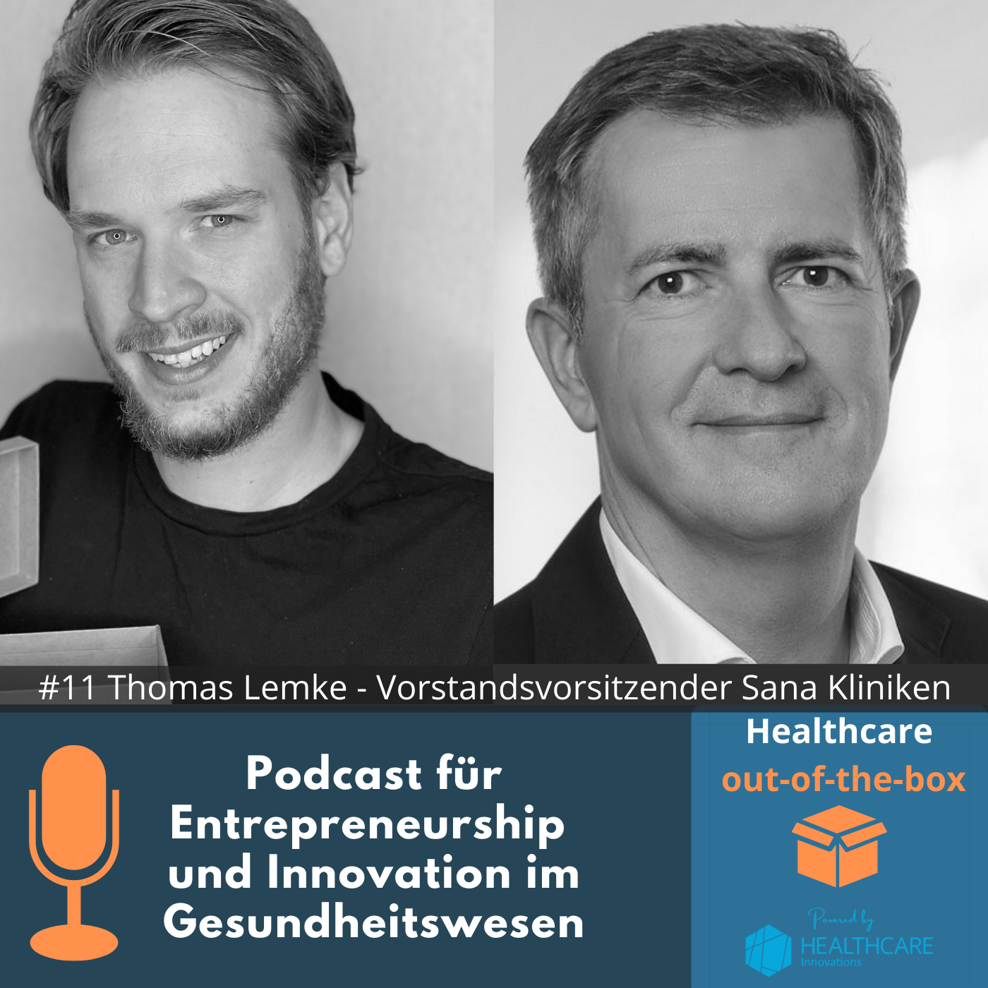 Healthcare out-of-the-box - Podcast für Entrepreneurship und Innovation im Gesundheitswesen