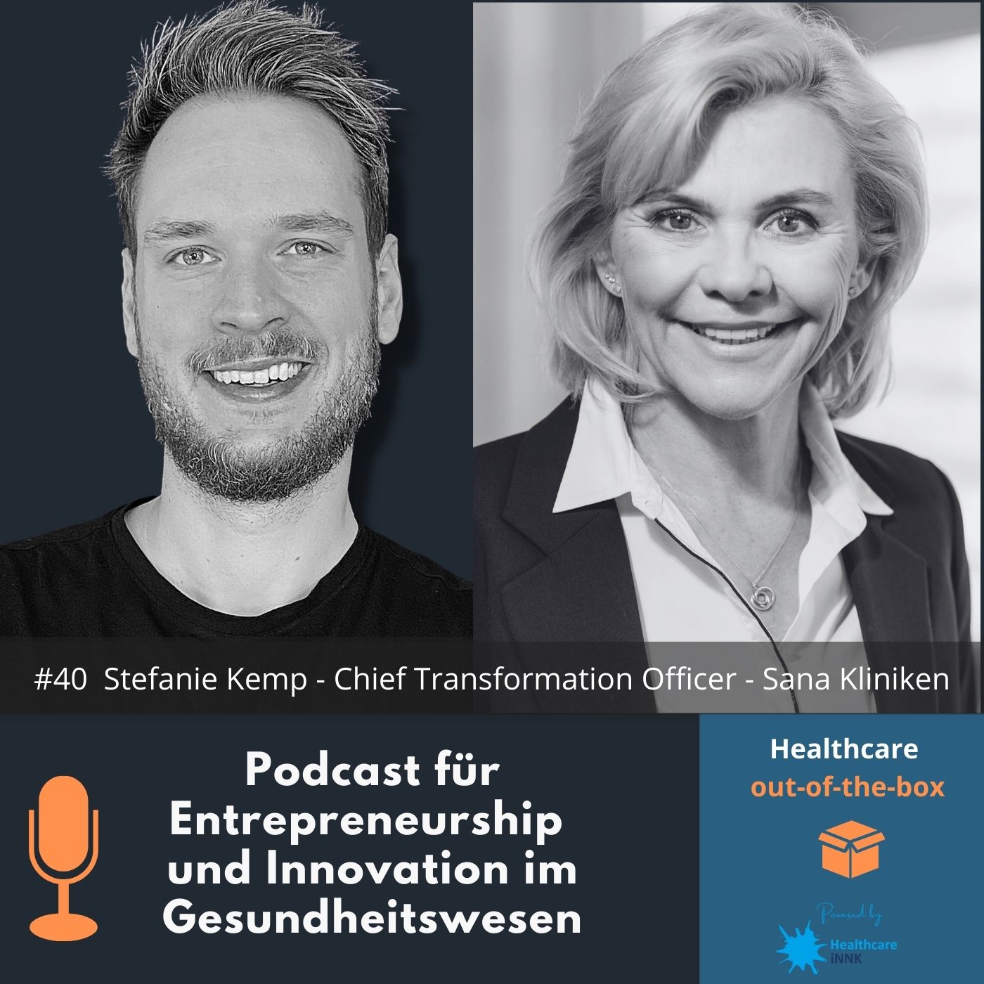 Healthcare out-of-the-box - Podcast für Entrepreneurship und Innovation im Gesundheitswesen